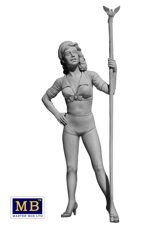 MB24002 Pin-up series, Kit No. 2 Betty