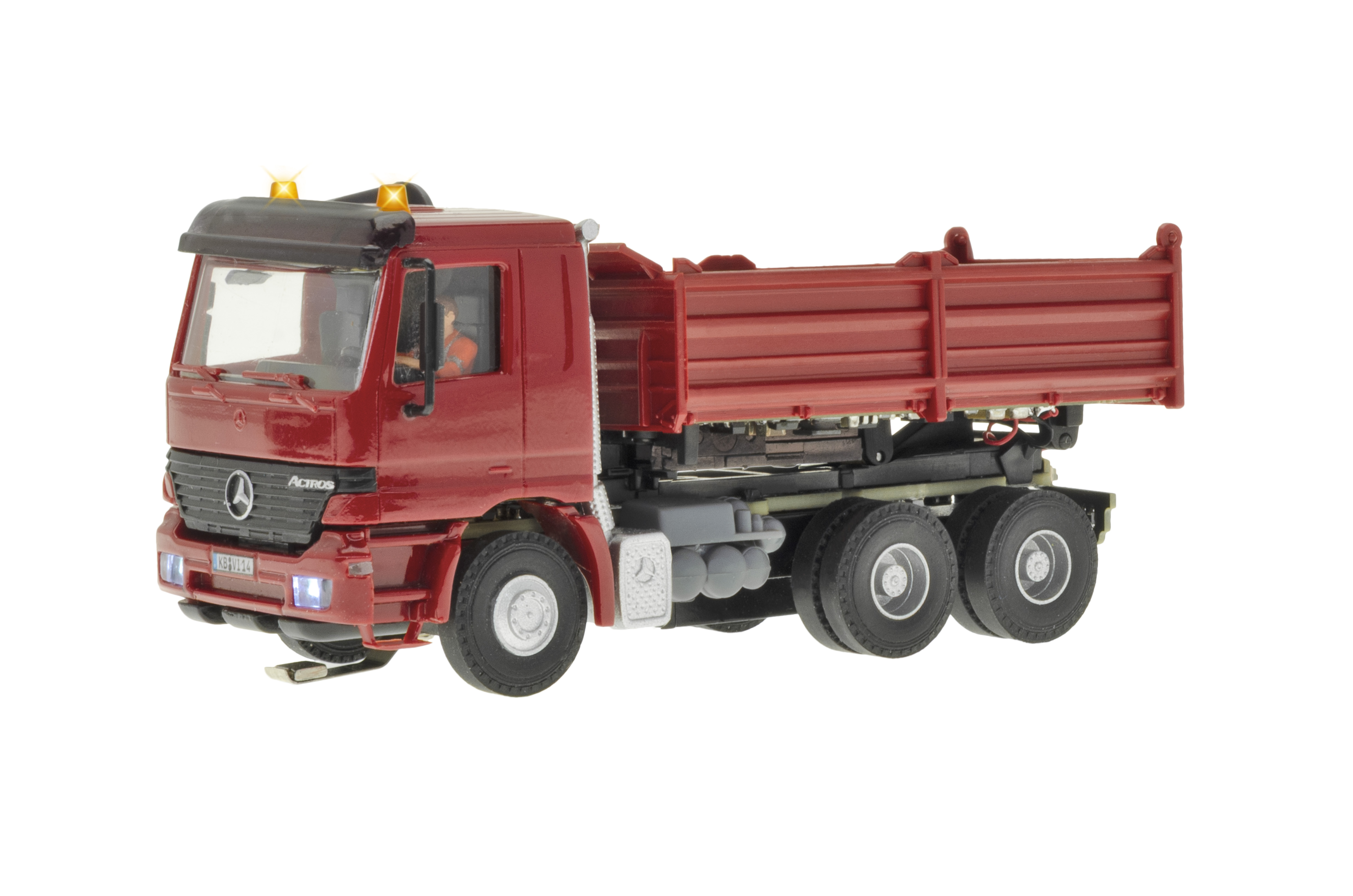 8601 H0 MB ACTROS 3-achs Muldenkipper