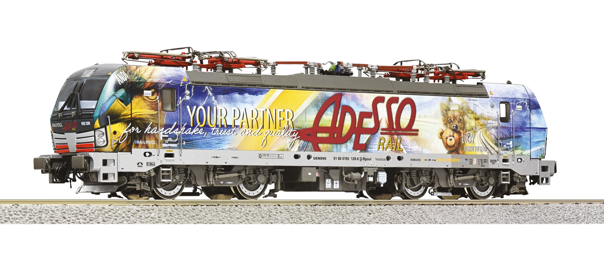 Roco 7500194 Railpool/AdessoRail E-Lok 193 128-6 Ep.6