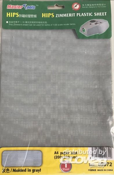 09972 Zimmerit Plastic Sheet