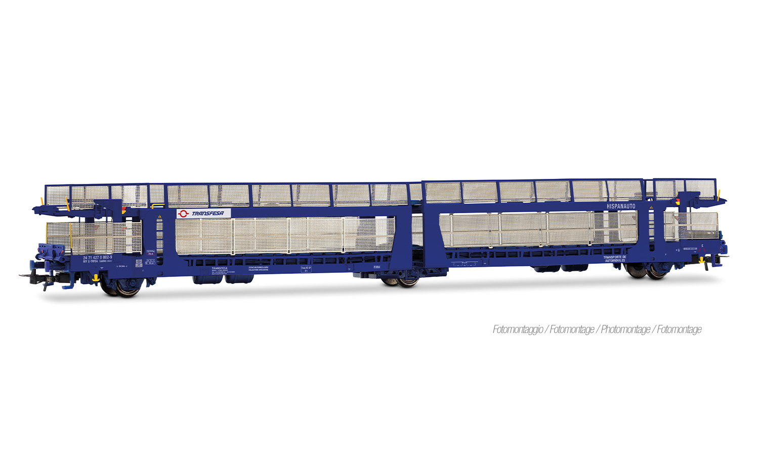 HR6719 Transfesa, 3-axle car transporter, moder