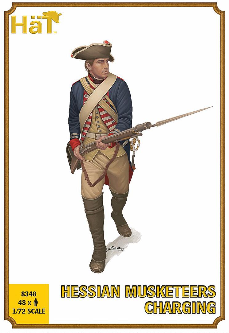 8348 Hessische Musketiere, ladend