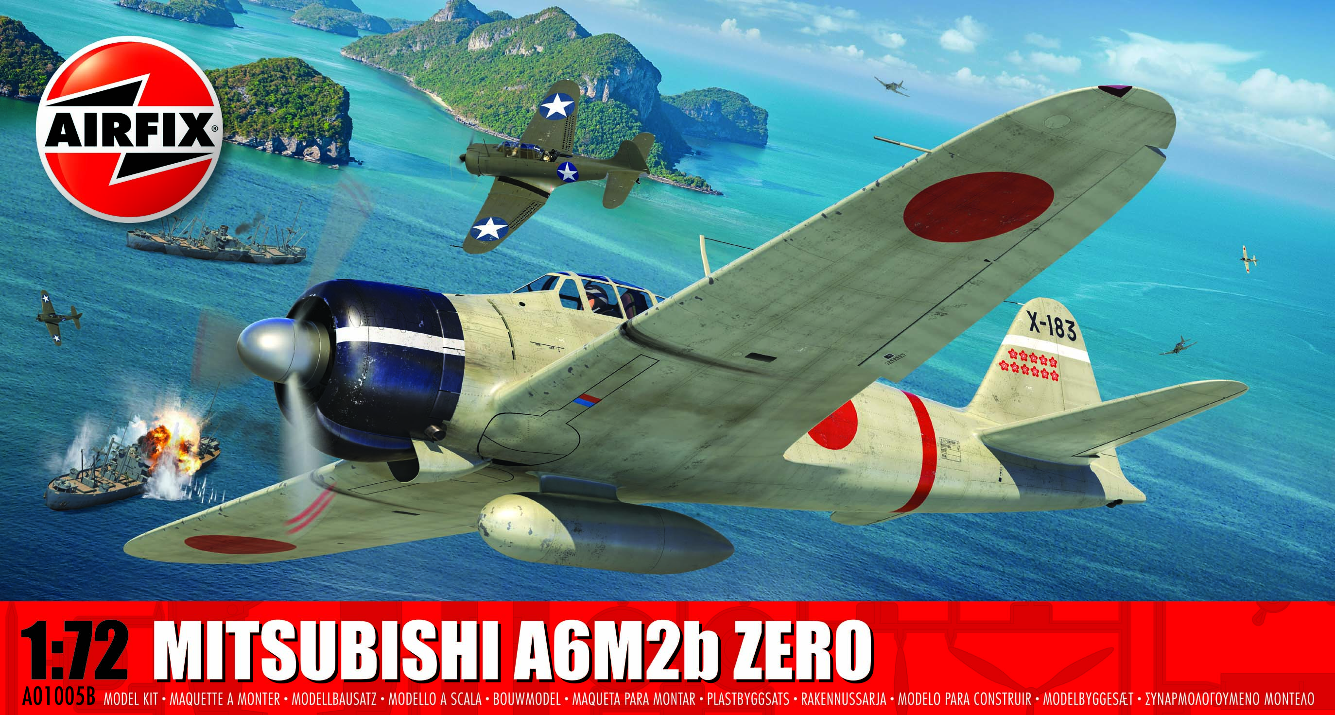01005B Mitsubishi A6M2b Zero