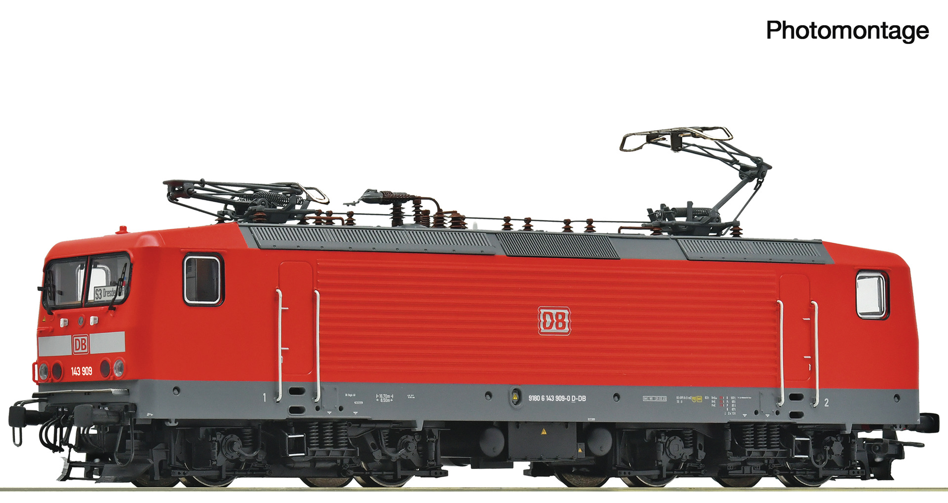 7510261 DB AG S-Bahn E-Lok 143 909-0 Ep.6