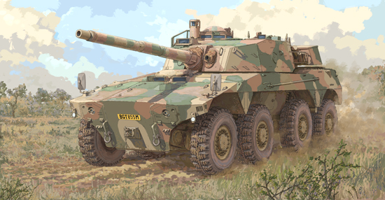 759516 South African Rooikat AFV