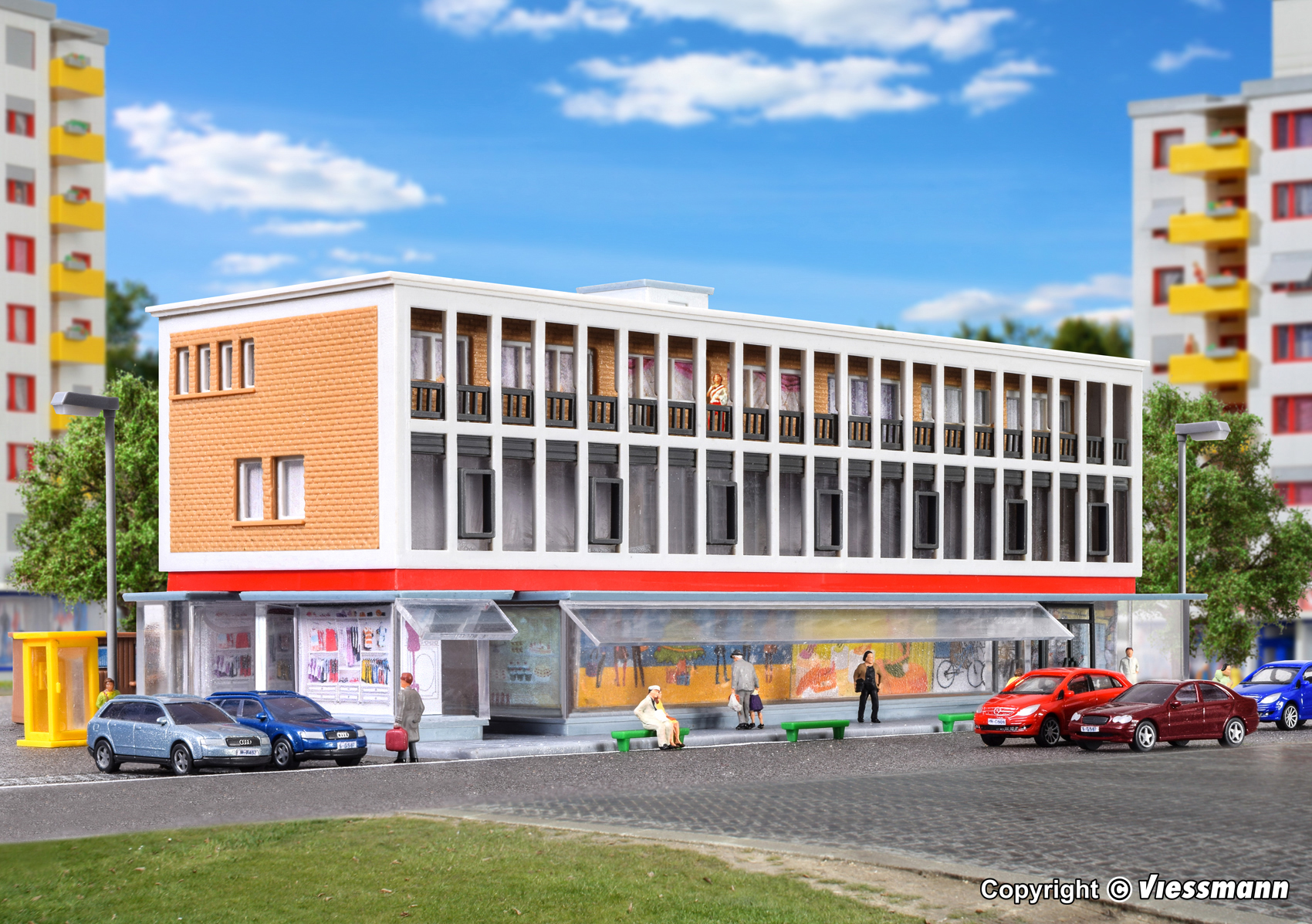 Kibri 37121 Geschäftshaus
