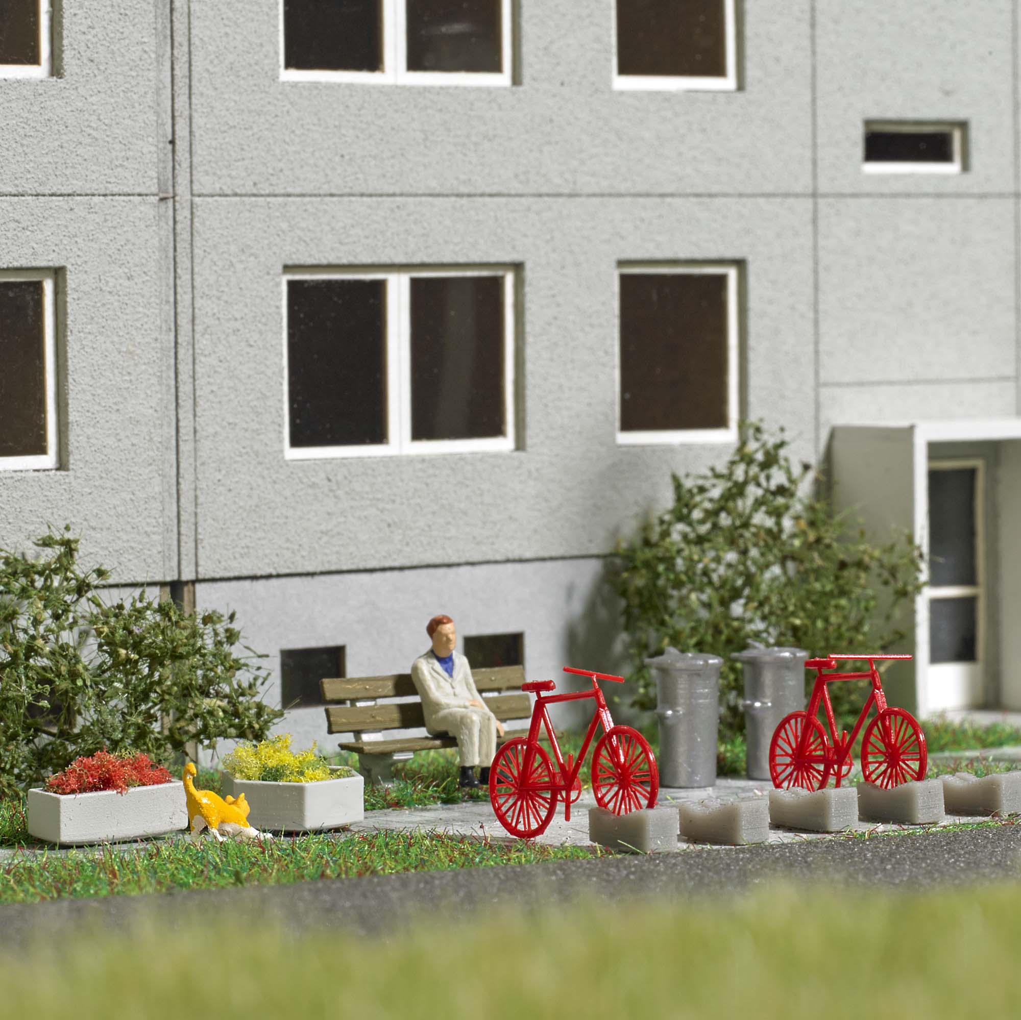 1846 Ausgestaltungs-Set Beton H0
