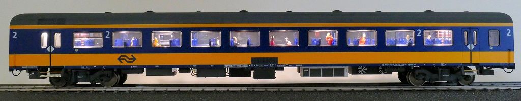 Exact-train 11155 NS Reisezugwagen ICRm 2.Kl. Bpmz Ep.6