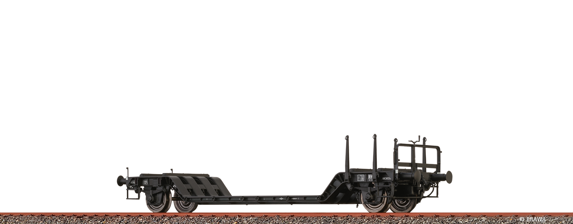 Brawa 51199 NS Güterwagen Tiefladewagen Stm309 Ep.4