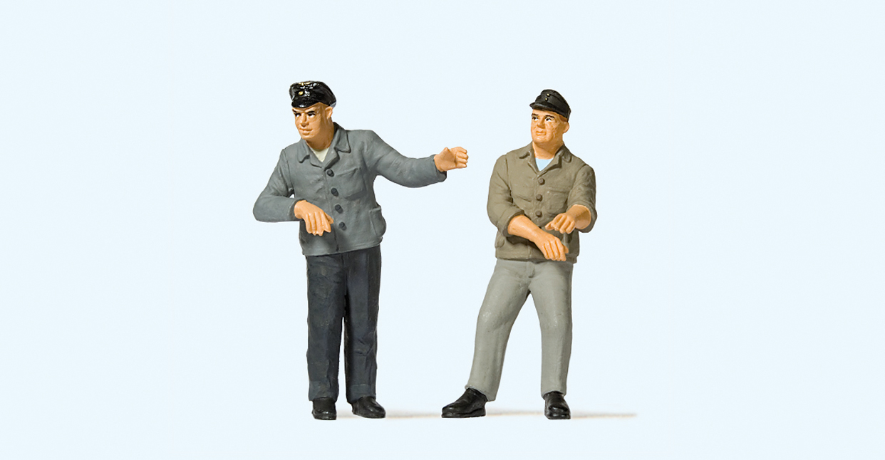 Preiser 65372 Lokführer und Heizer