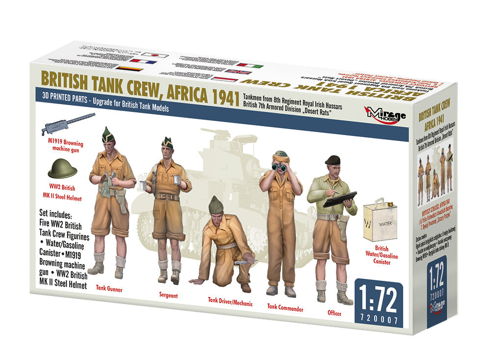 4072007 BRITISH TANK CREW, AFRICA 1941