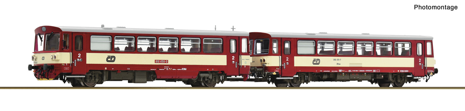 7790013 CD Dieseltriebwagen Rh 810+Beiwagen Ep.5