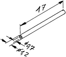 Weinert 9888 Isolierbuchse 0,98 IDm.f.Brems