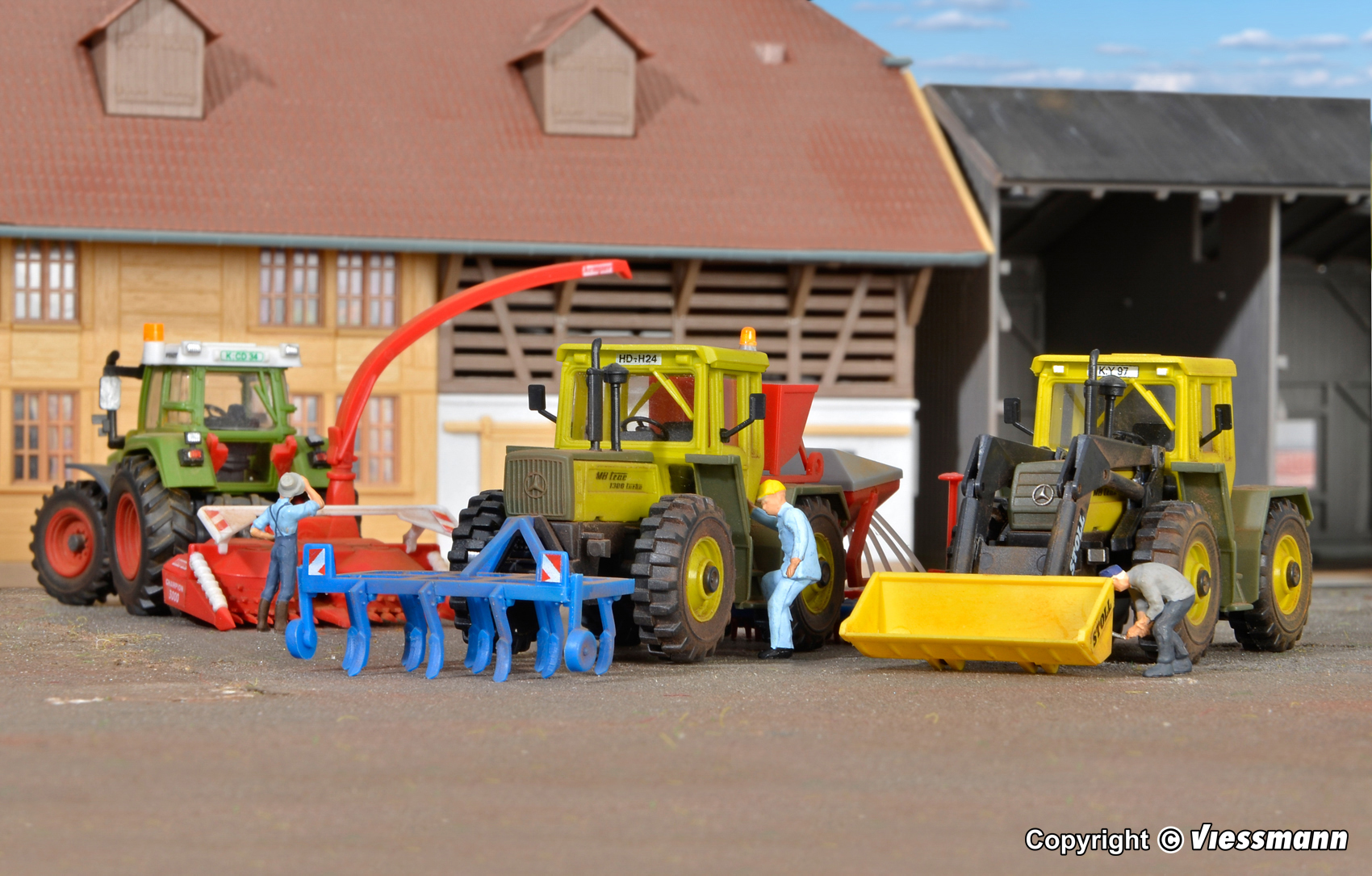10910 Landwirtschaftliches Geräte-Set