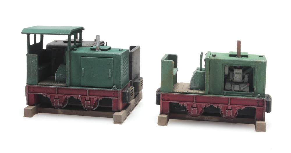 487.801.59 Ladung: Drei Feldbahnlokomotiven