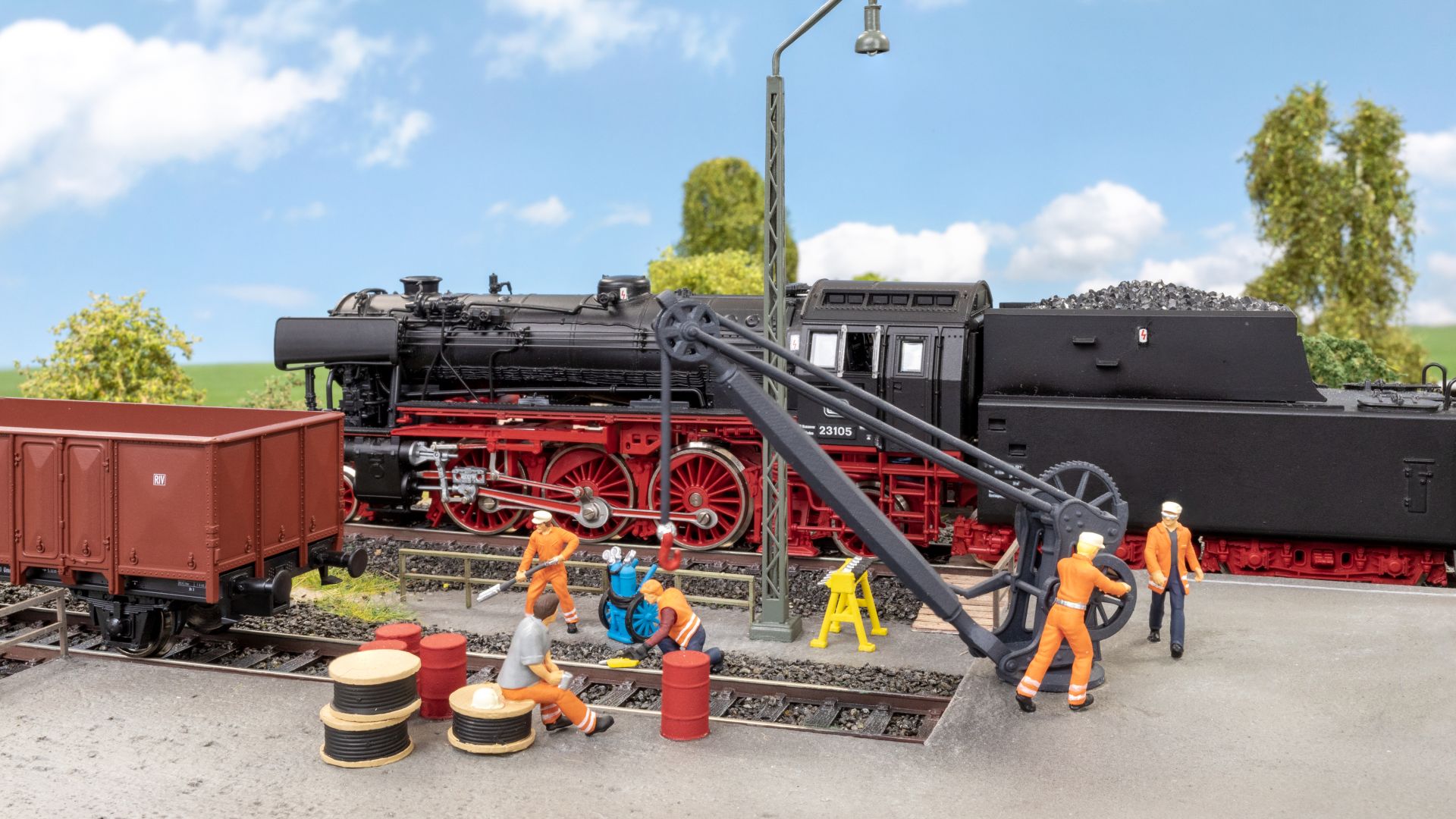 16270 Figuren-Themenwelt -“Bahnbetriebswerk