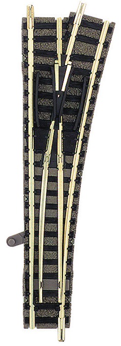9171 Weiche rechts 111 mm Handbetrieb