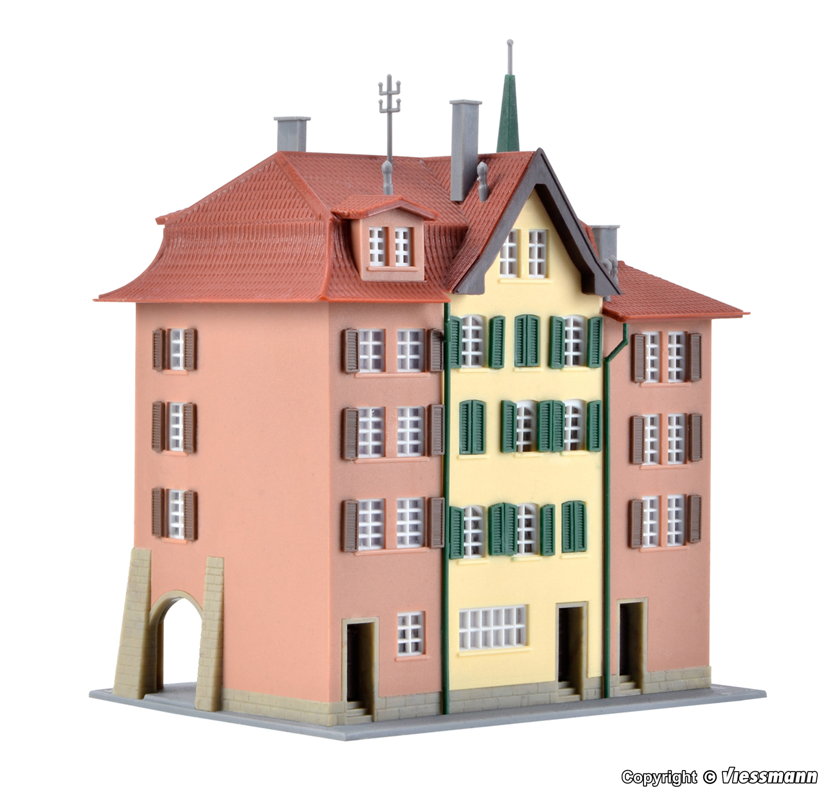 Kibri 36801 Stadthäuser Biel, 3 St.