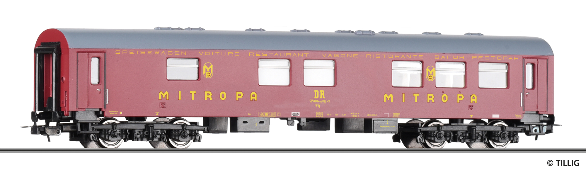 75015 Speisewagen MITROPA der DR