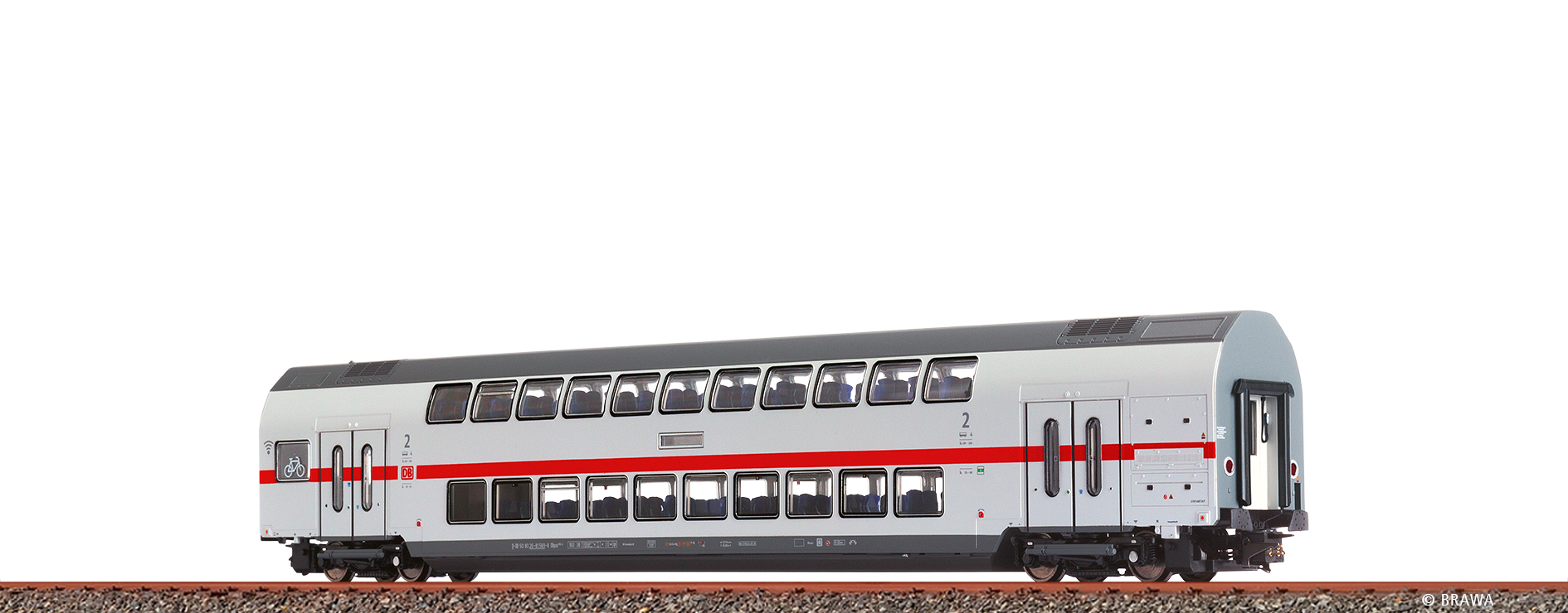 44568 DB AG Twindexx IC2-Wagen 2.Kl Ep.6 AC