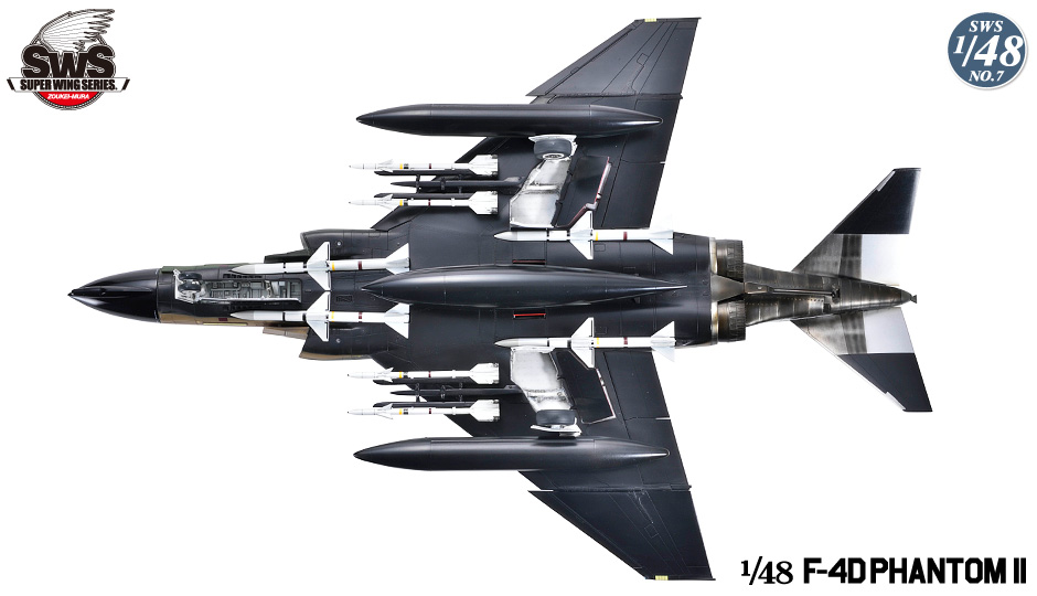 Zoukei-Mura SWS4807 McDonnell Douglas F-4D Phantom II