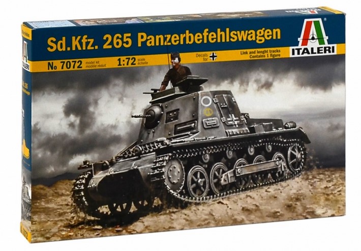 7072 Sd.Kfz 265 Kleiner Panzerbefehlswagen