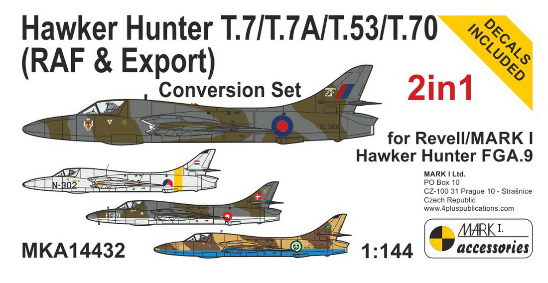 MKA14432 Hunter T.7 (RAF & Export) Conversion Set