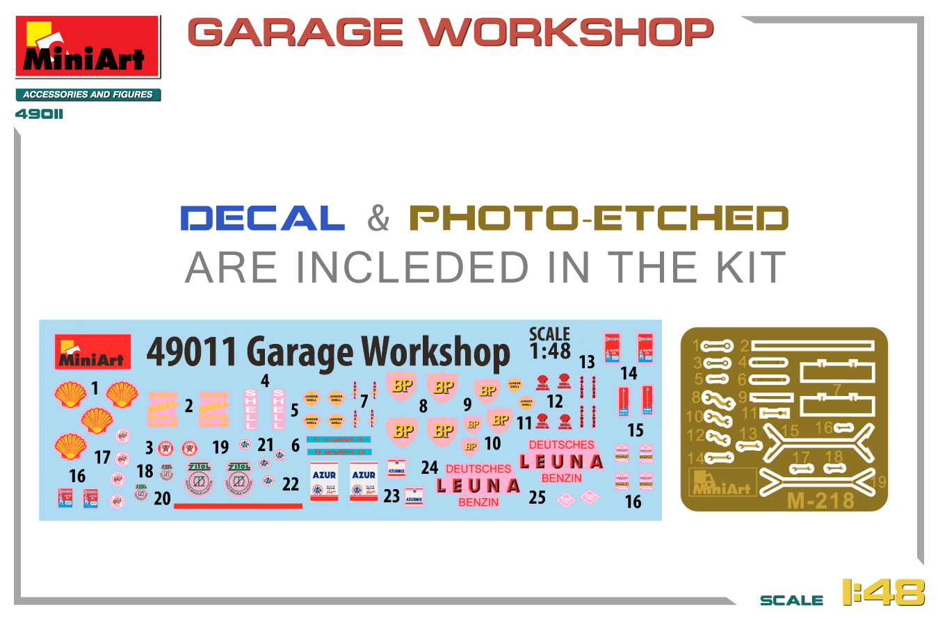 49011 Garage Workschop / Werkstatt Einrichtung
