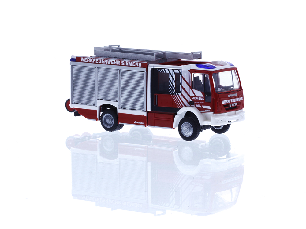 68168 Magirus HLF TeamCab Werkfeuerwehr Siemen