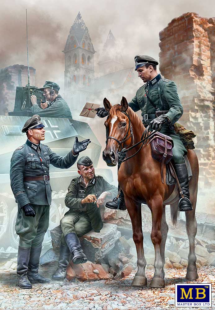 MB35212 Urgent Dispatch. German Military Men