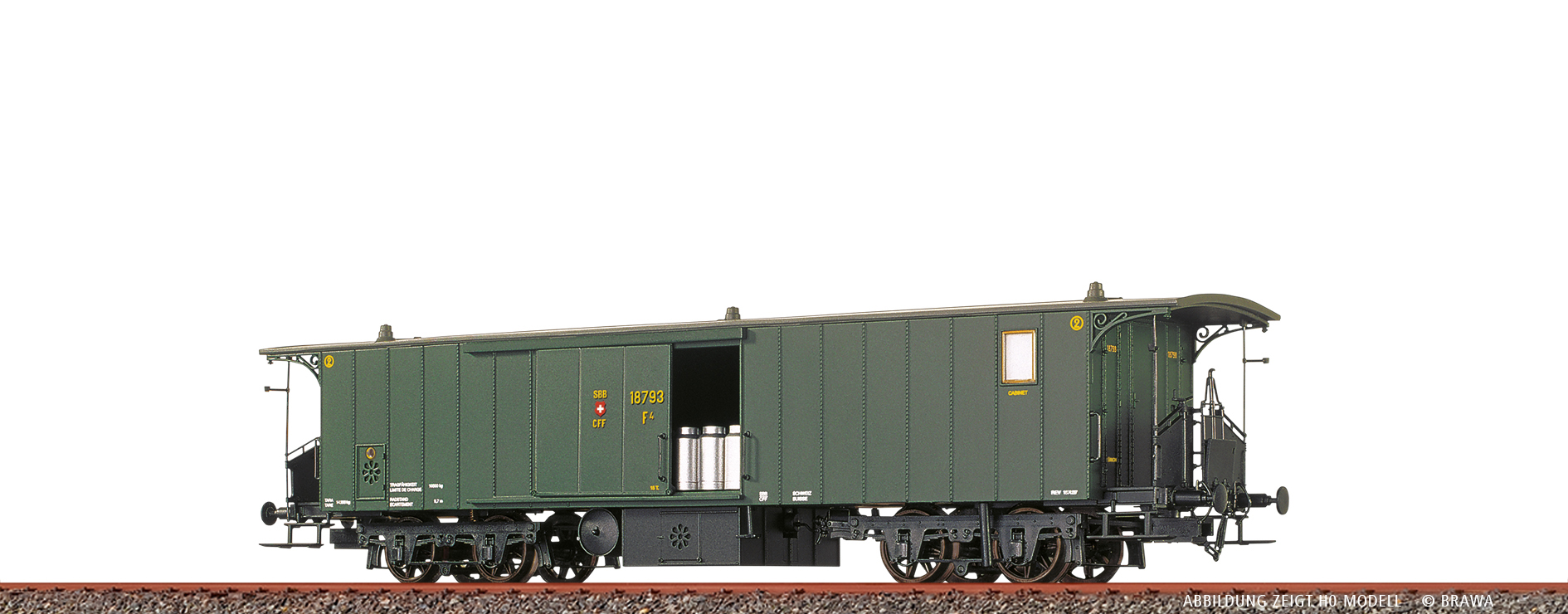65088 SBB Gepäckwagen F4 Ep.1/2