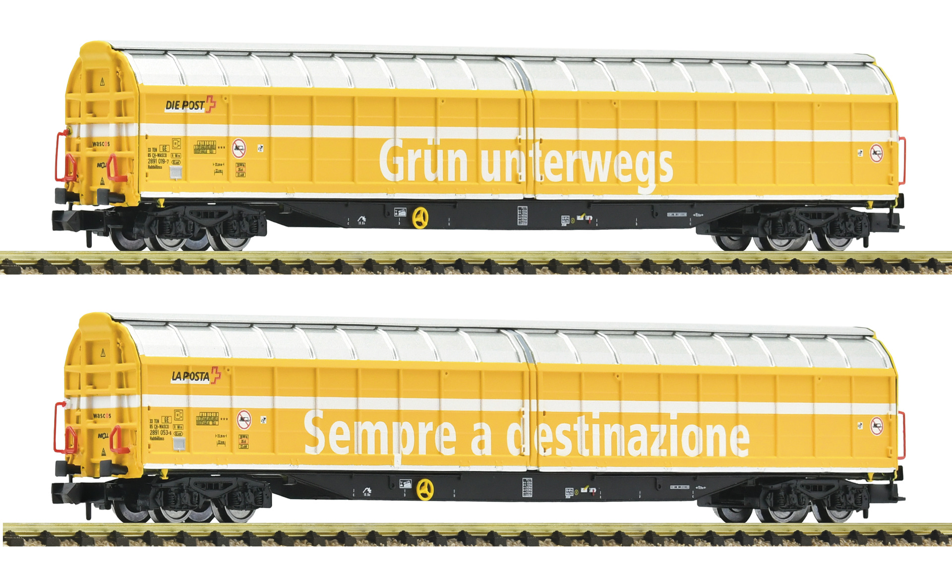 6660155 Wascosa/CHPost Schiebewandw. Set 2t. Ep6