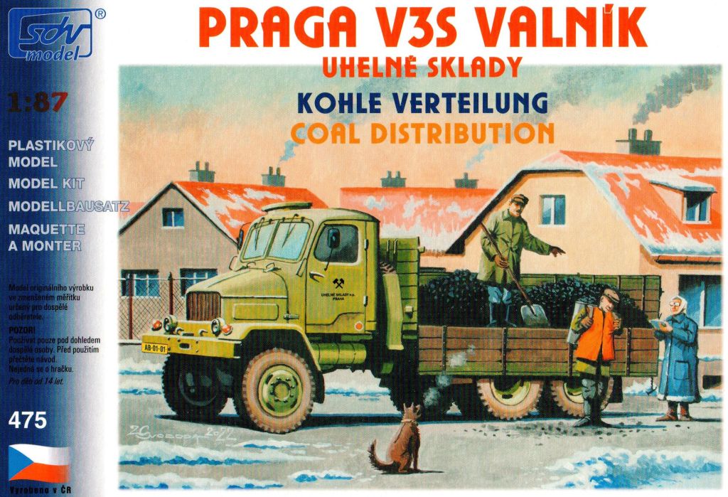 475 Praga V3S - Kohle Verteilung