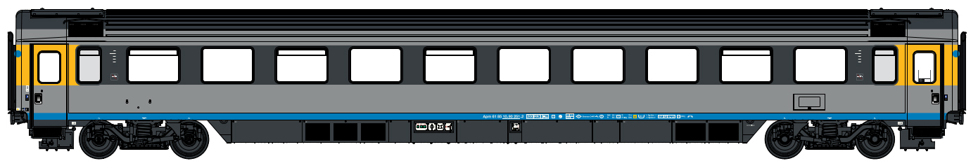 47360 SBB EC Personenwagen 1.Kl. Ep.6