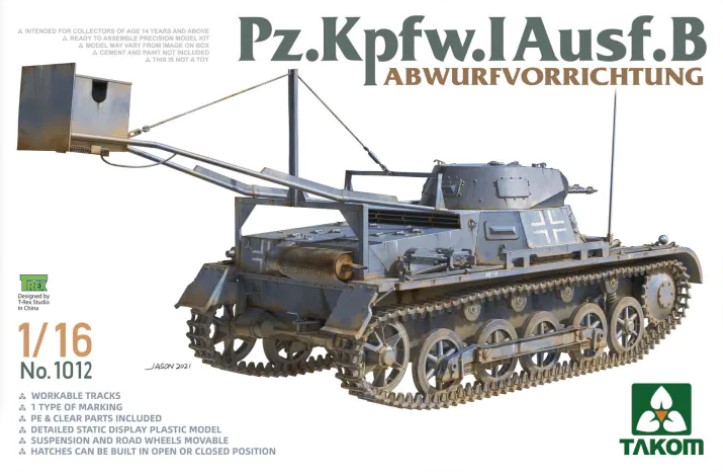 1012 Pz.Kpfw. I Ausf.B Abwurfvorrichtung