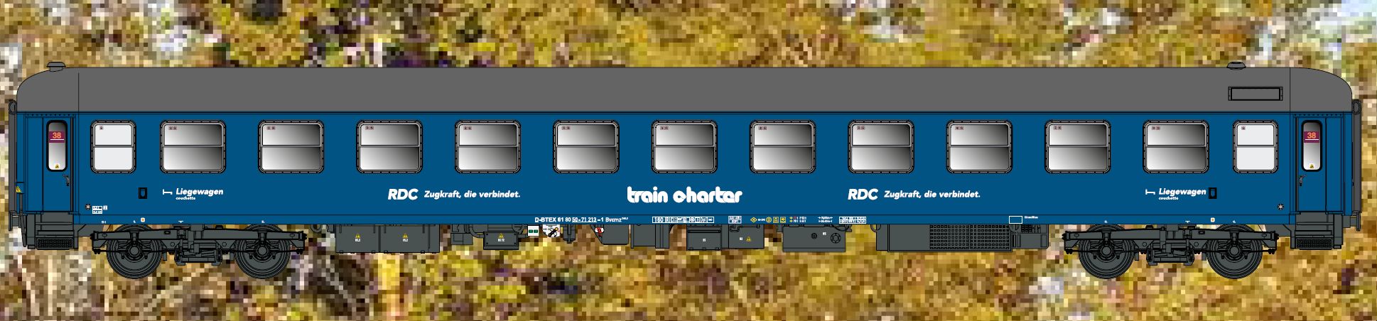 ACME 55391 Train Charter Schlafwagen-Set 2-tlg Ep.6