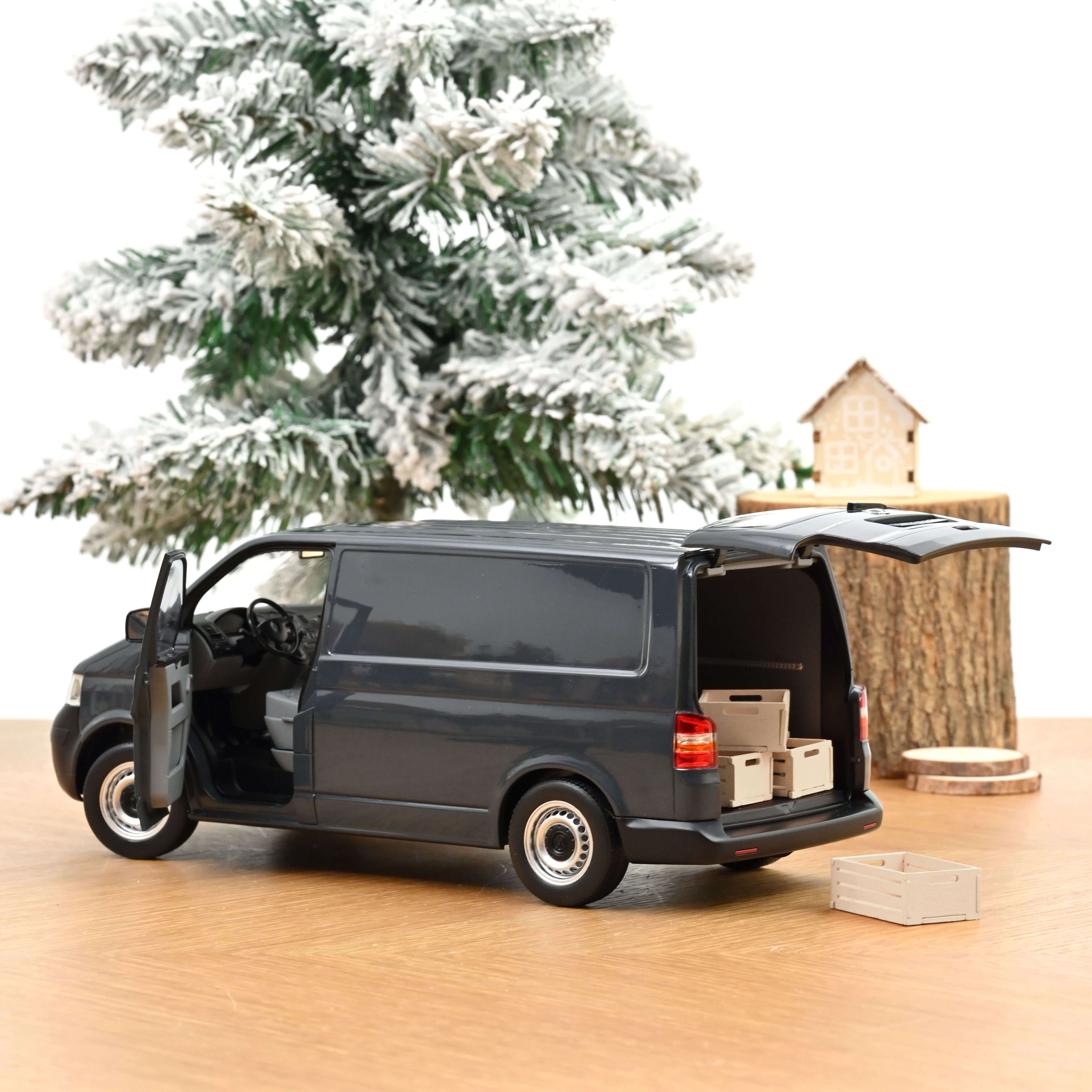 Norev 188616 VW T5 Kasten grau (2003)