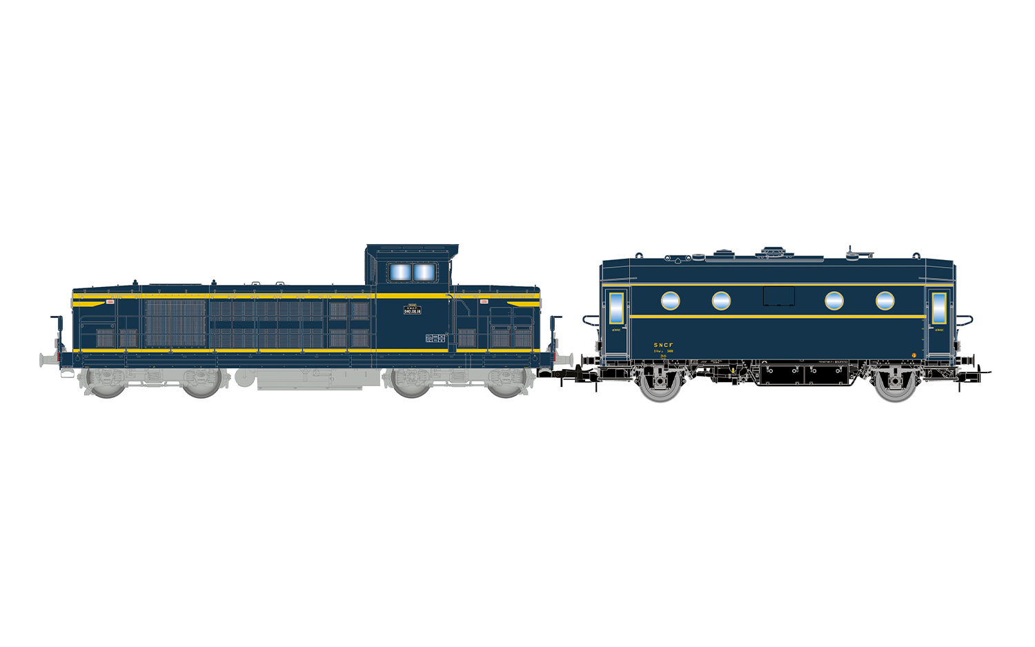 HJ2473 SNCF Diesellok 040 DG-18 Ep.3