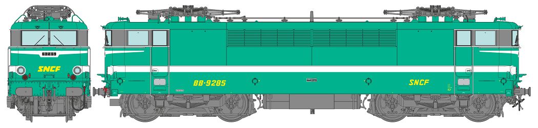 MB-086S SNCF E-Lok Serie BB 9200 Ep.4/5