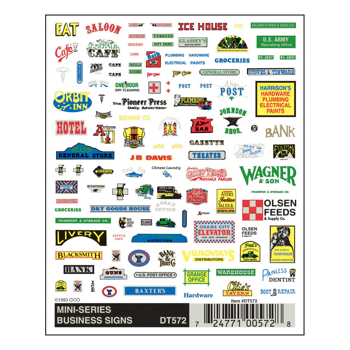 WDT572 Business Signs
