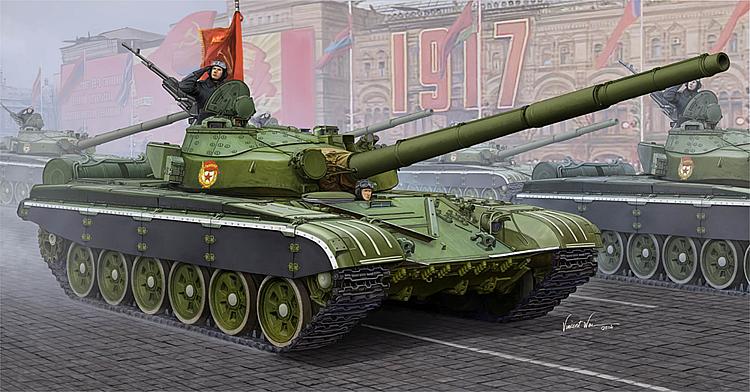 755598 Russian T-72B MBT