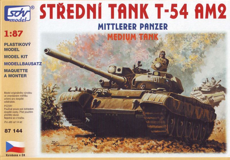 87144 T-54AM2 Kampfpanzer