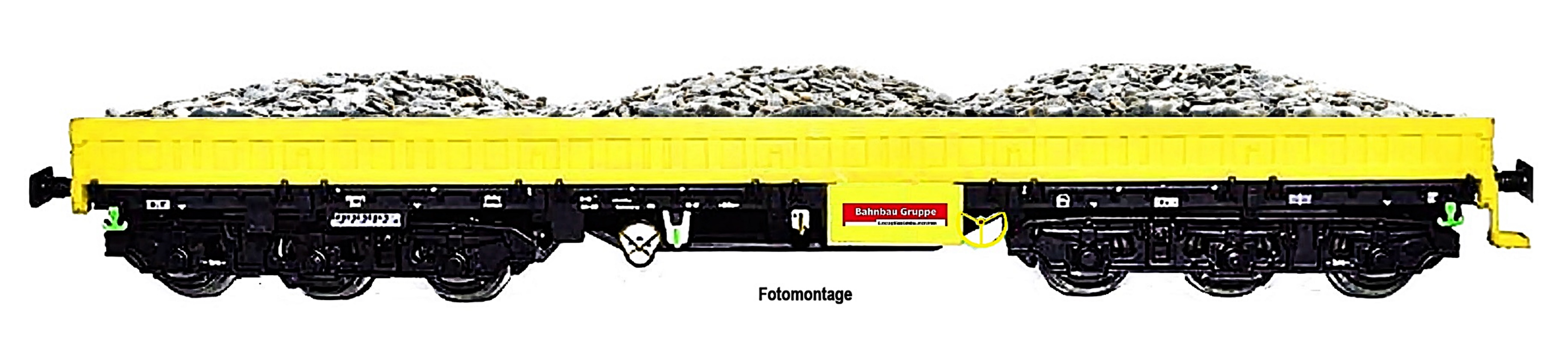NPE NW22977 Bahnbau Gruppe Wagen Samms-u 454 Ep.6