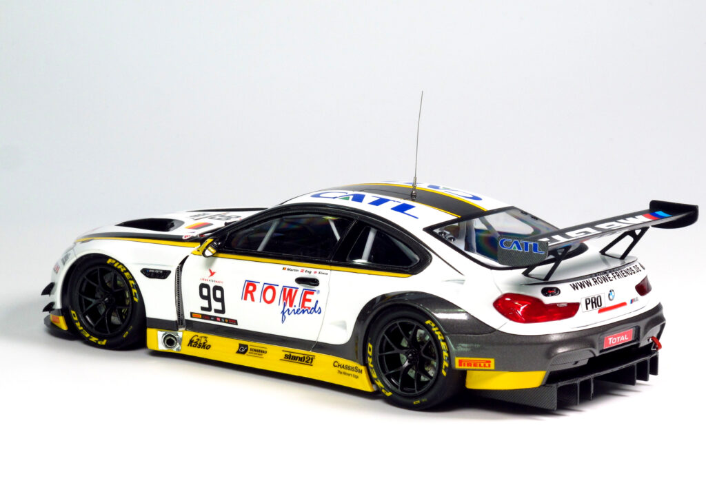 Nunu Model Kit. PN24001 BMW M6 GT3 24H SPA 2016 winner