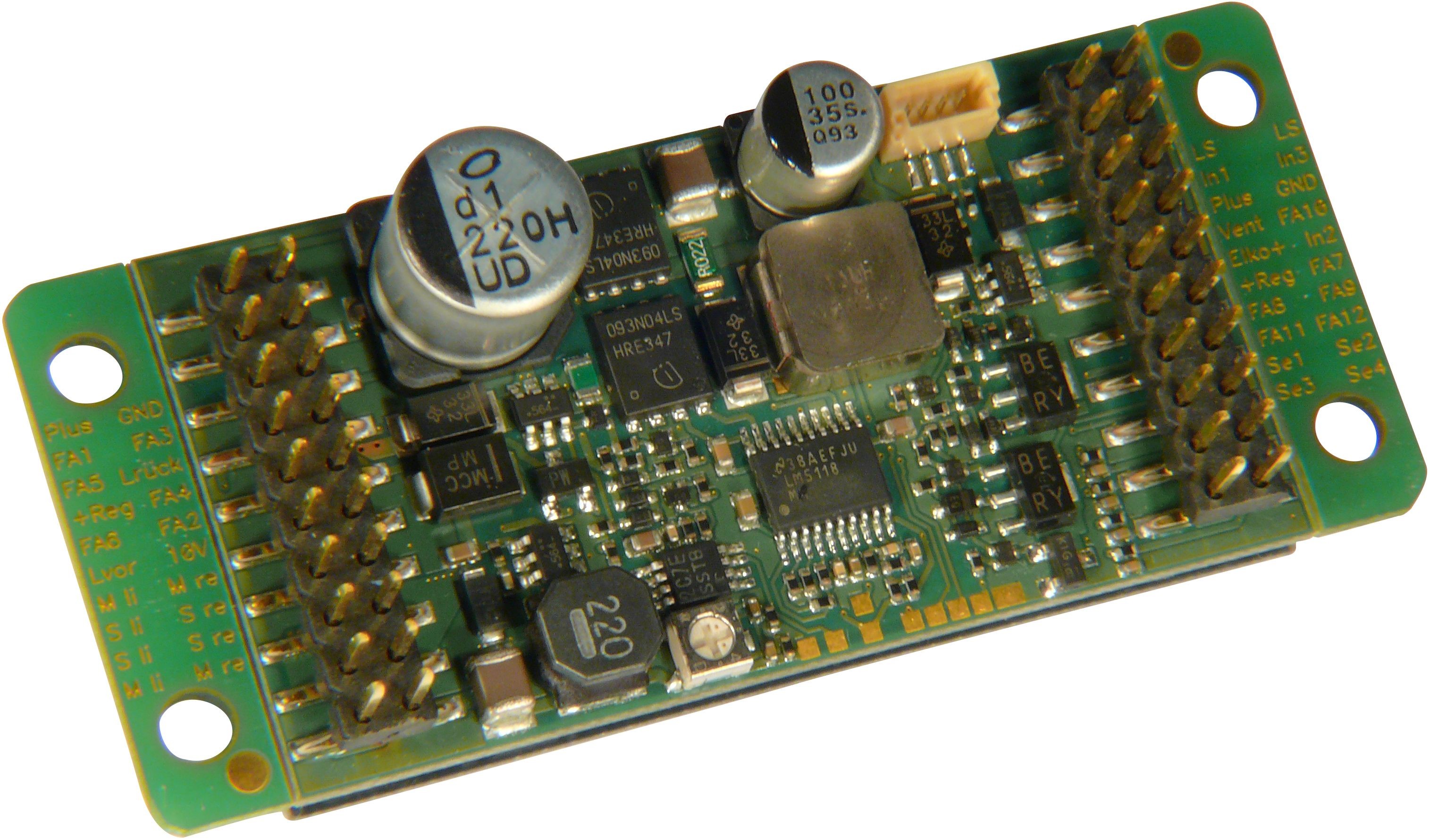 MX696V Großbahnsounddecoder 2x NV
