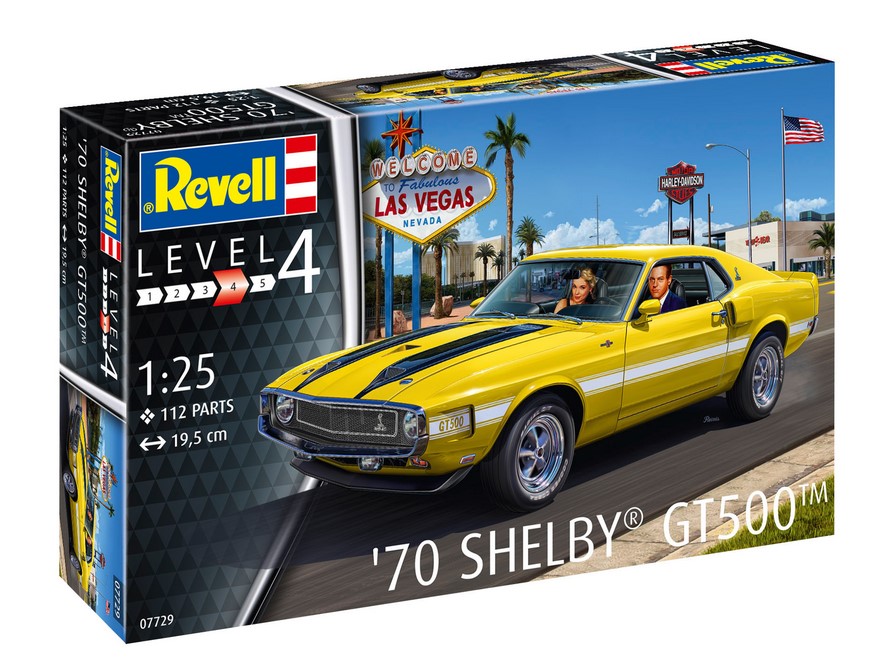 Revell 07729 '70 Shelby Mustang GT500