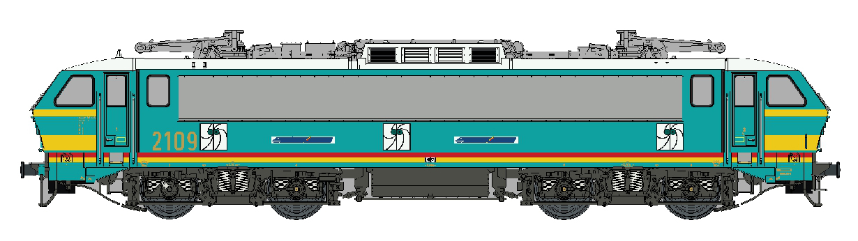12081DCS E-Lok HLE 21 SNCB, Ep.Vb, Sound