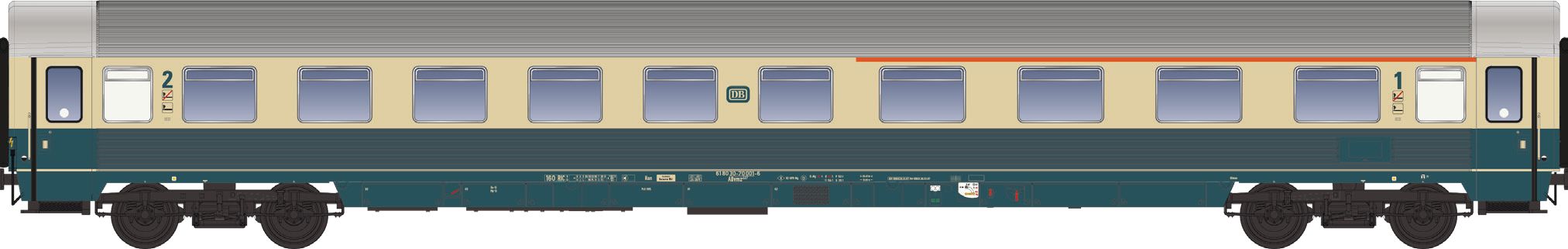 46013-1AC DB LHB Personenwagen Abvmz227.4 Ep.4c AC
