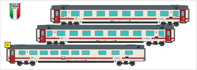 PI6170 FS IC SUN Personenwagen-Set 3-tlg. Ep.6