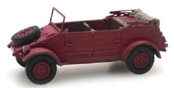 387.238 Kübelwagen VW 82 Rot ZIVIL